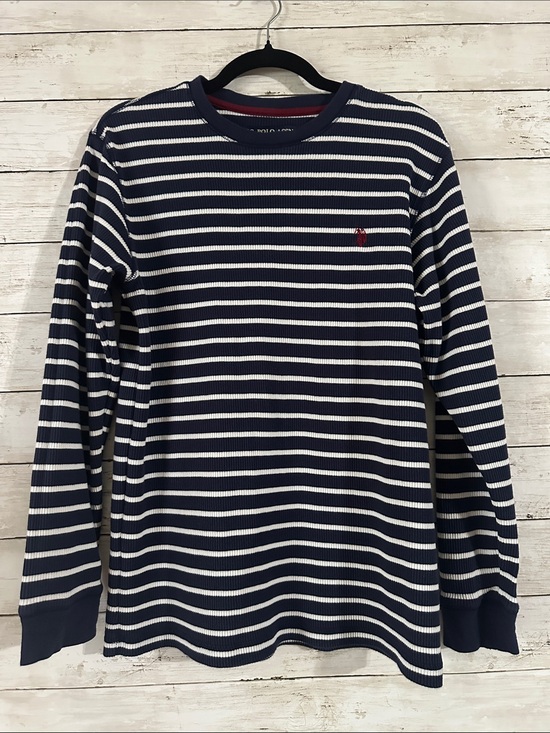 U.S. Polo Assn. Other - Vintage Y2K U.S. Polo Assn. Striped Ribbed Thermal Long sleeve size Large